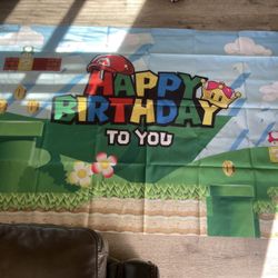 Super Mario Backdrop 