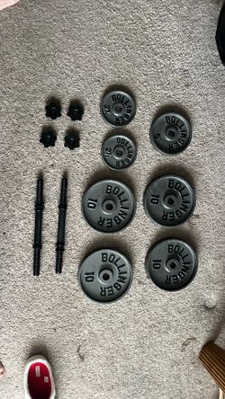Adjustable Dumbbell Set (Bolllinger) – Great Condition