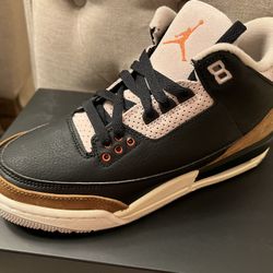 DS “Desert Elephant”  Jordan 3 Retro-Size 7Y