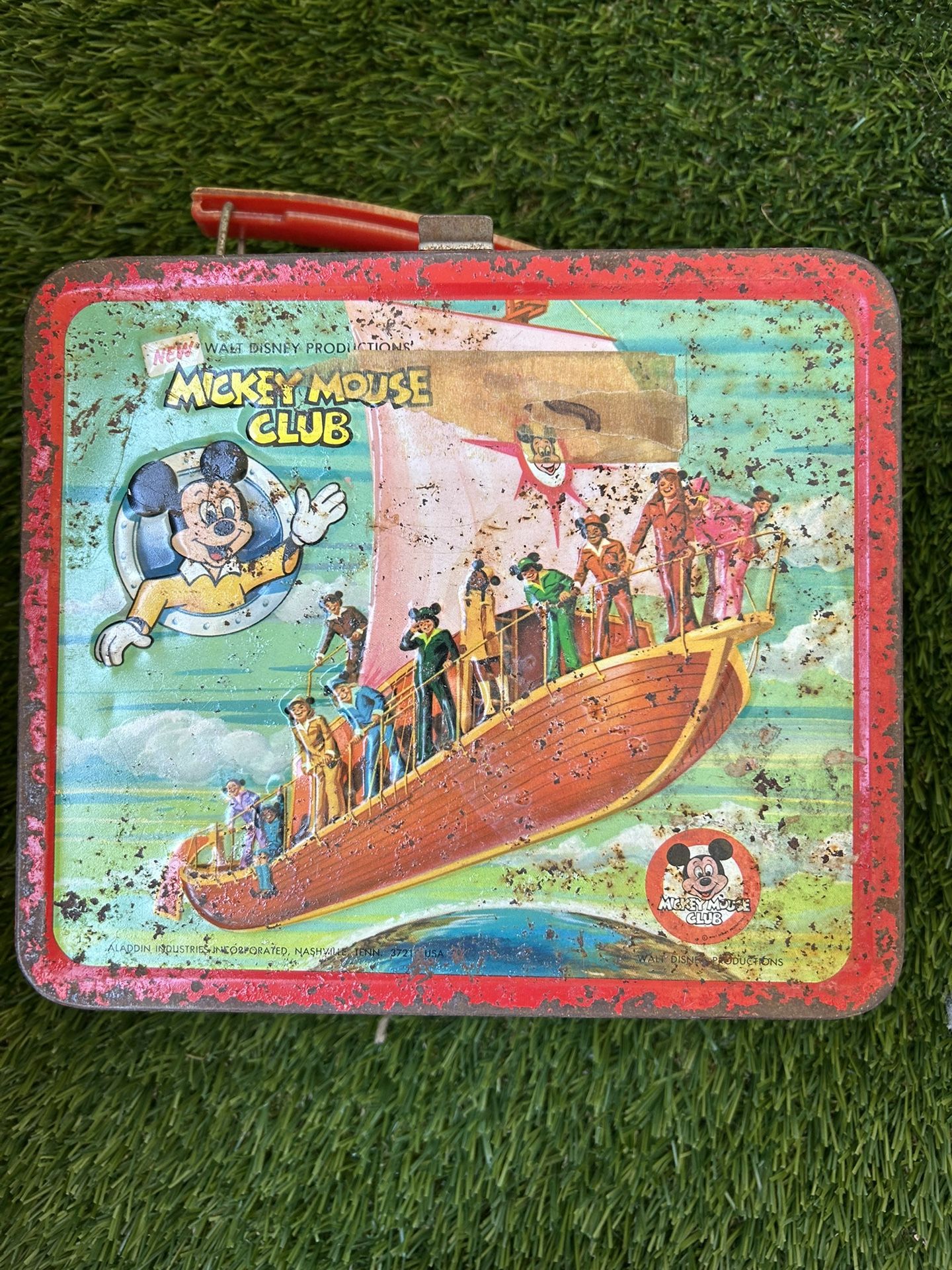 Vintage 1977 Mickey Mouse Club Lunchbox