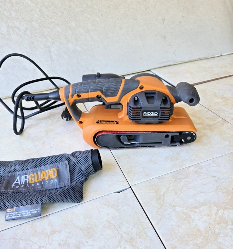 RIDGID corded Belt Sander