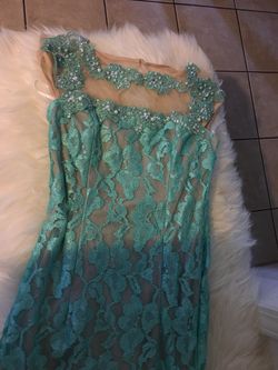 Dress size 9 Tiffany color new