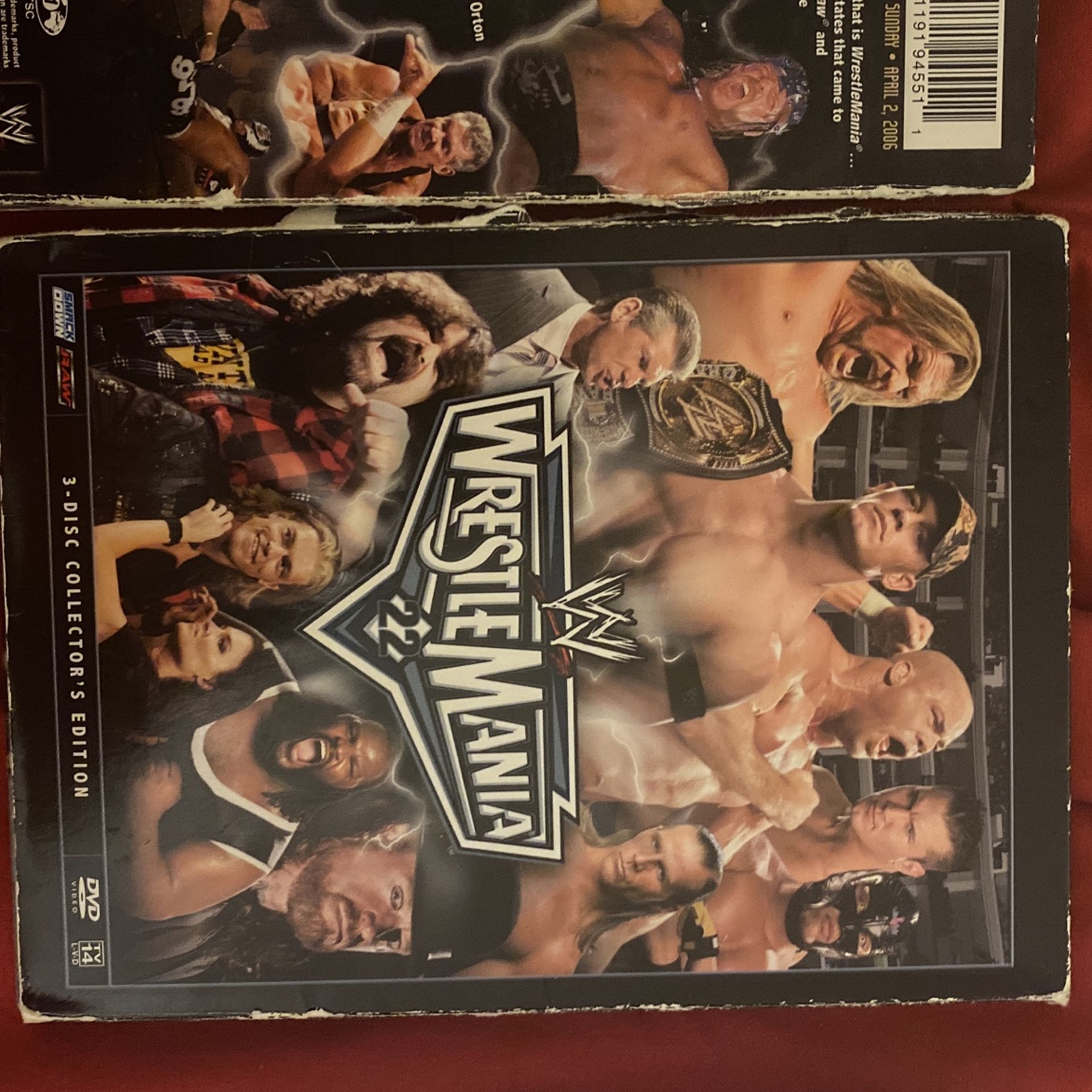 WrestleMania DVD’s