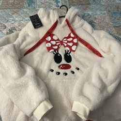 Loungefly Minnie Snowman Sweatshirt