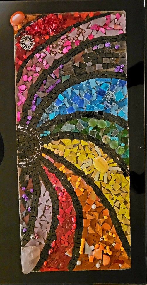 Colorwheel Sun Mosaic