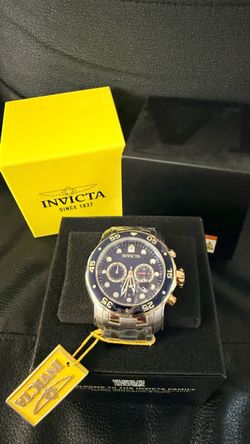 Invicta Pro Diver SCUBA steel Gold