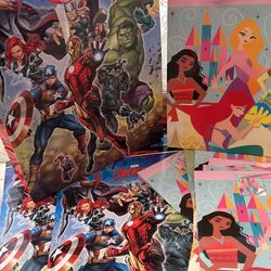 Birthday Bags Avenger/ Disney Princesses