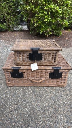 Potterybarn storage bins