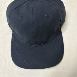 Represent Dad Cap - Logo Cap - With Leather Strap On The Back. Color - Navy 