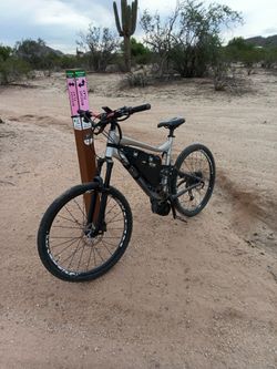 Custom built ebike