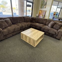 Giant Corduroy Sectional 