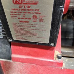 PSI Turncrafter Comander Lathe W/ Accessories 