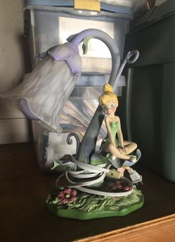 Tinker Bell ceramic lamp