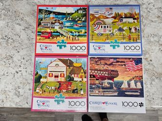 4 Charles Wysocki 1000 Piece Puzzle