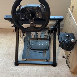Full racing simulator setup 