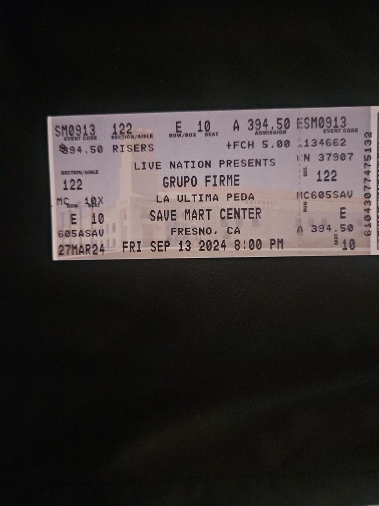 Firme Ticket