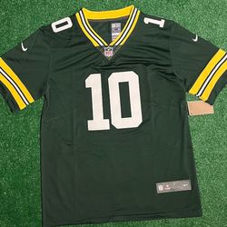 GreenBay Packers Jordan Love Green Jersey 