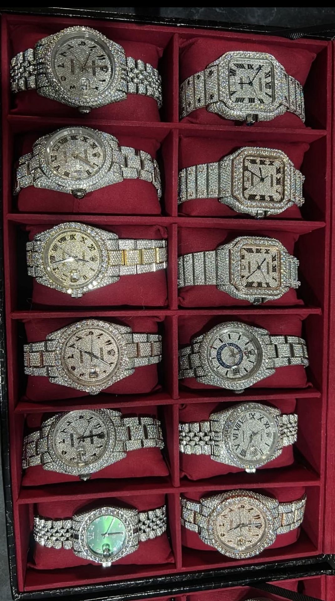 Brand new iced out watches