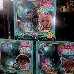 L.O.L Surprise!! Dance Dance Dance Doll 4pk