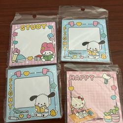 Sanrio Mini Memo Pad Molang Pochacco Cinnamoroll Hello Kitty