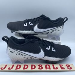 Nike Vapor Edge Speed 360 2 Black White Football Cleats DA5455-001 Men’s Sizes New