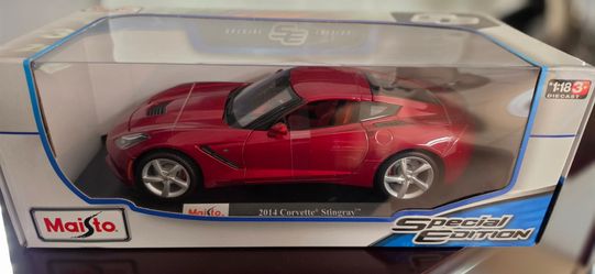 2014 Corvette Stingray C7 Maisto Die Cast 1/18