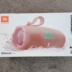 JBL Charge 6 Portable Waterproof Bluetooth Speaker Black NEW SEALED PINK 