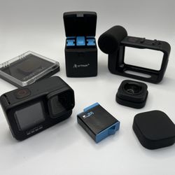 GoPro Hero 9 Media mod Max wide angle lens kite