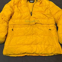 Large/XLarge O’Niell Puffer “It’s Always Summer On The Inside” w/ Kangaroo Pouch And Zipper Pockets