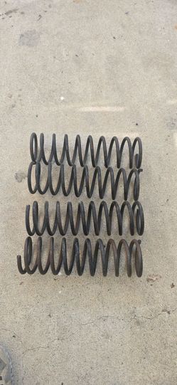 Datsun 240z front and rear springs coils.