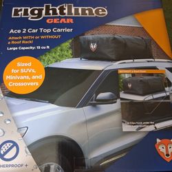 Rightline Gear Ace 2 Car Top Carrier 15 Cu Ft