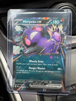 MORPEKO EX POKEMON HOLO