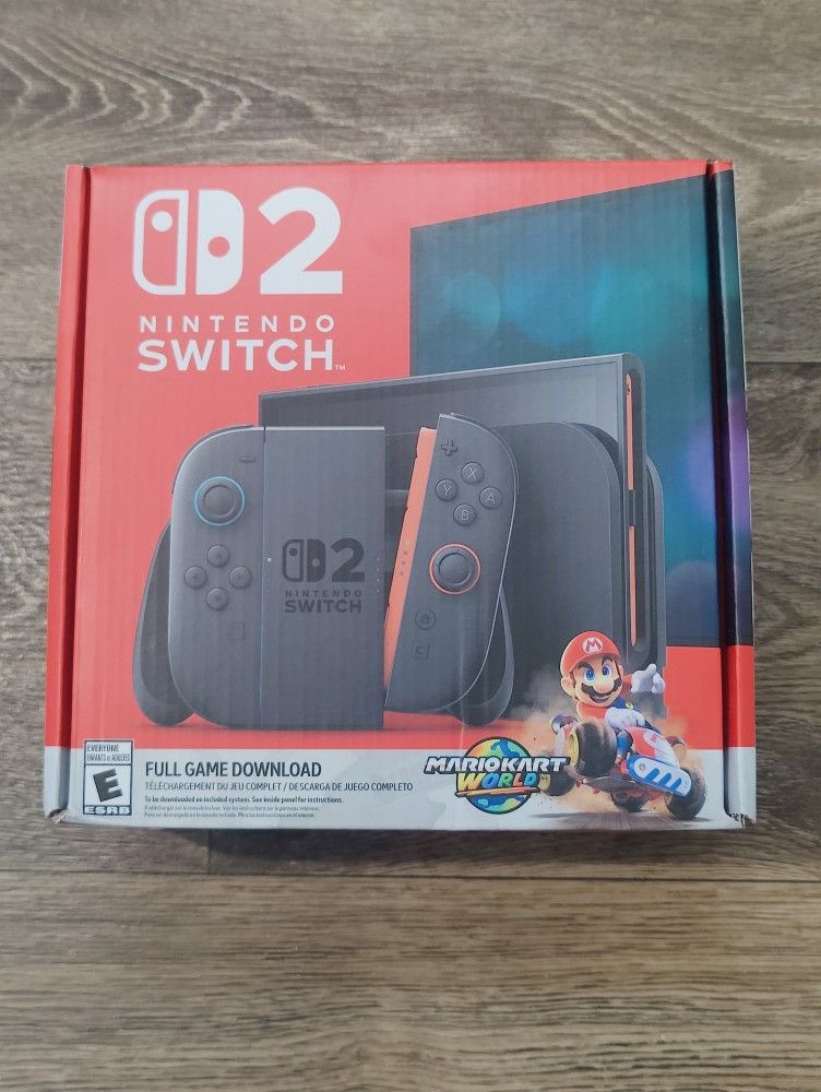 Nintendo Switch 2 + Mario Kart World BUNDLE