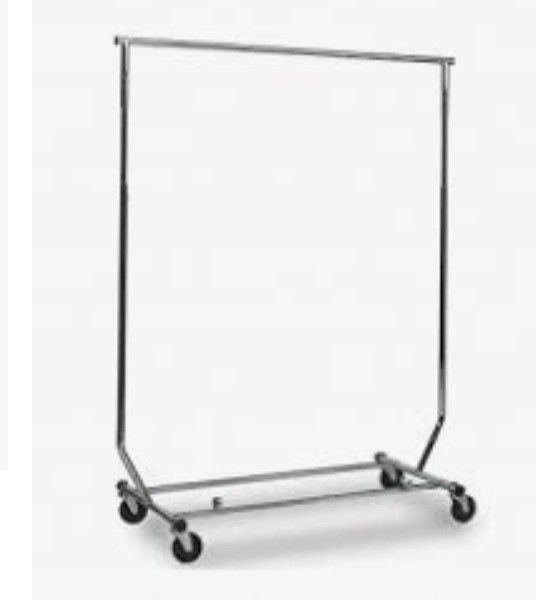 Rolling Clothing steeling rack