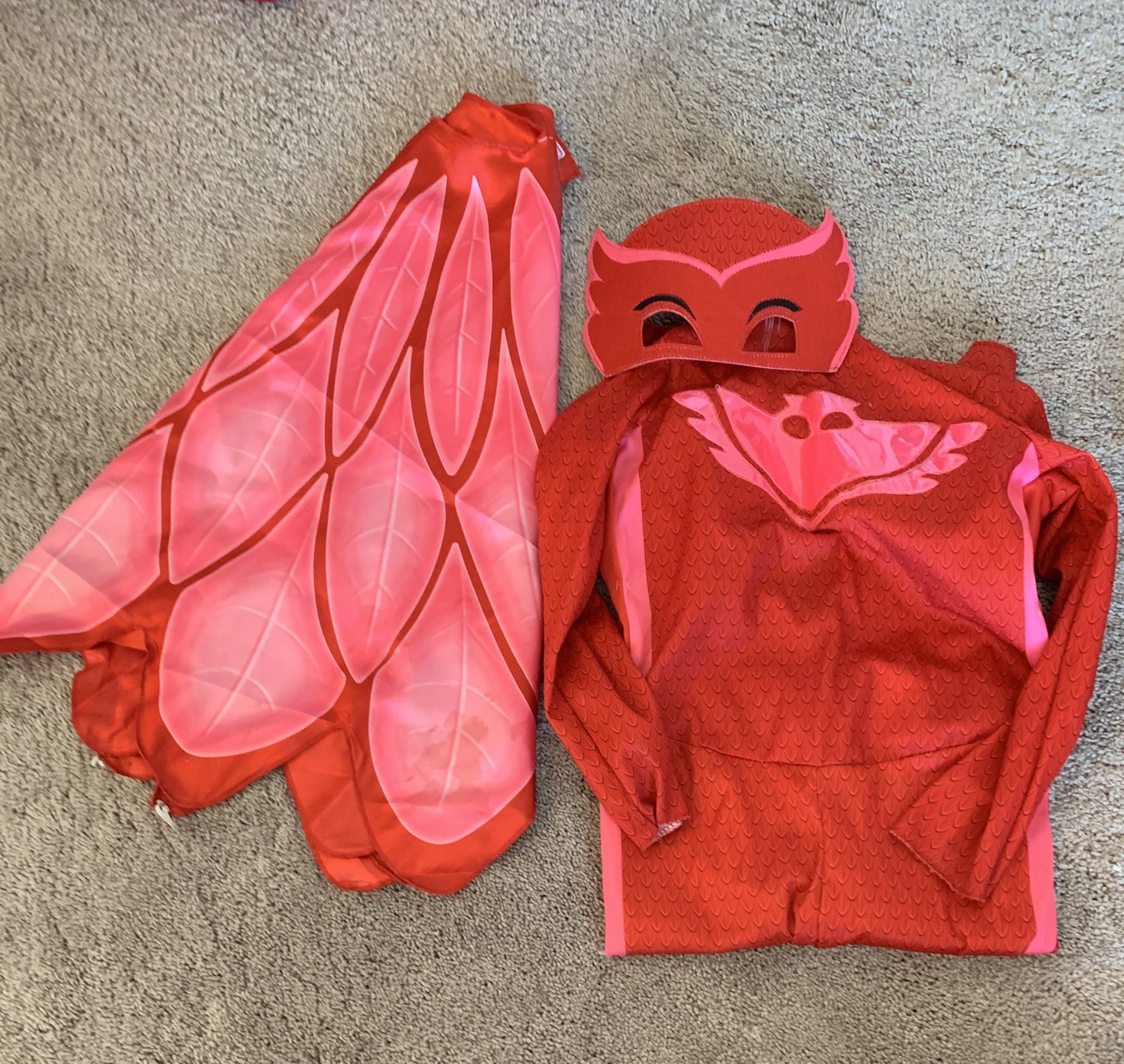 PJ mask owlette costume size 2t-3t