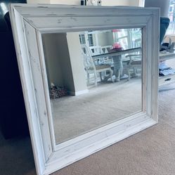 Chalk Painted Mirror