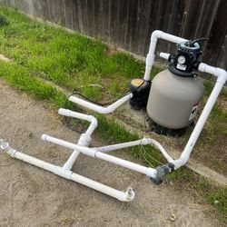 2.0 Hp Pool Pump With Sand Filter 