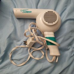 Vintage Conair Supermax Blow-dryer Comes With Box, Manual, And Original Receipt From 1997