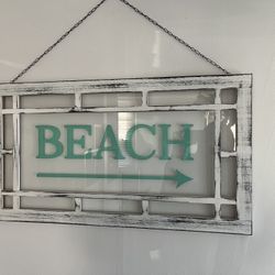 Beach Sign 