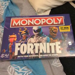 NEW FORTNITE MONOPOLY SEALED