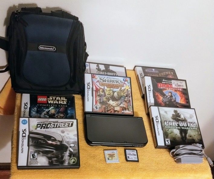 (YES STILL AVAILABLE) NEW NINTENDO DS 3D XL HANDHELD CONSOLE, GAMES AND ACCESSORIES