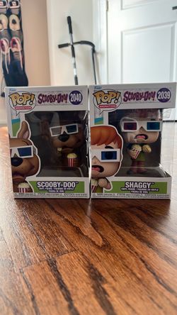 Funko Pop Scooby-Doo & Shaggy 3D Glasses 2-Pack (#2039 & #2040)