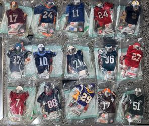 2007 Burger King 31-NFL Mini Jersey Collection, Missing Miami Dolphins, All Sealed