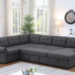 BRAND NEW SECTIONAL SLEEPER COUCH IN ORIGINAL BOX