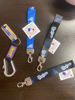 Fathers Day Dodgers Key Chains