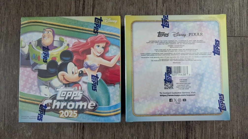 Sealed Topps Disney Chrome 2025 Mega Box