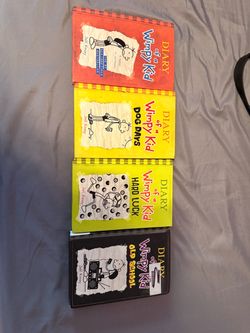 Diary of a Wimpy Kid 4-Book Set