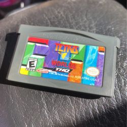 Game Boy Advance Game Only Tetris Worlds Tested & Works (Gameboy Not Included)