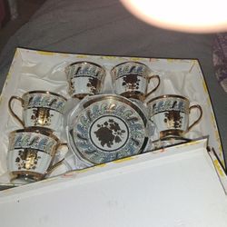 6 peice tea set