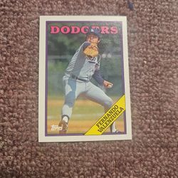1988 Topps Fernando Valenzuela Tiffany #780 PSA 10